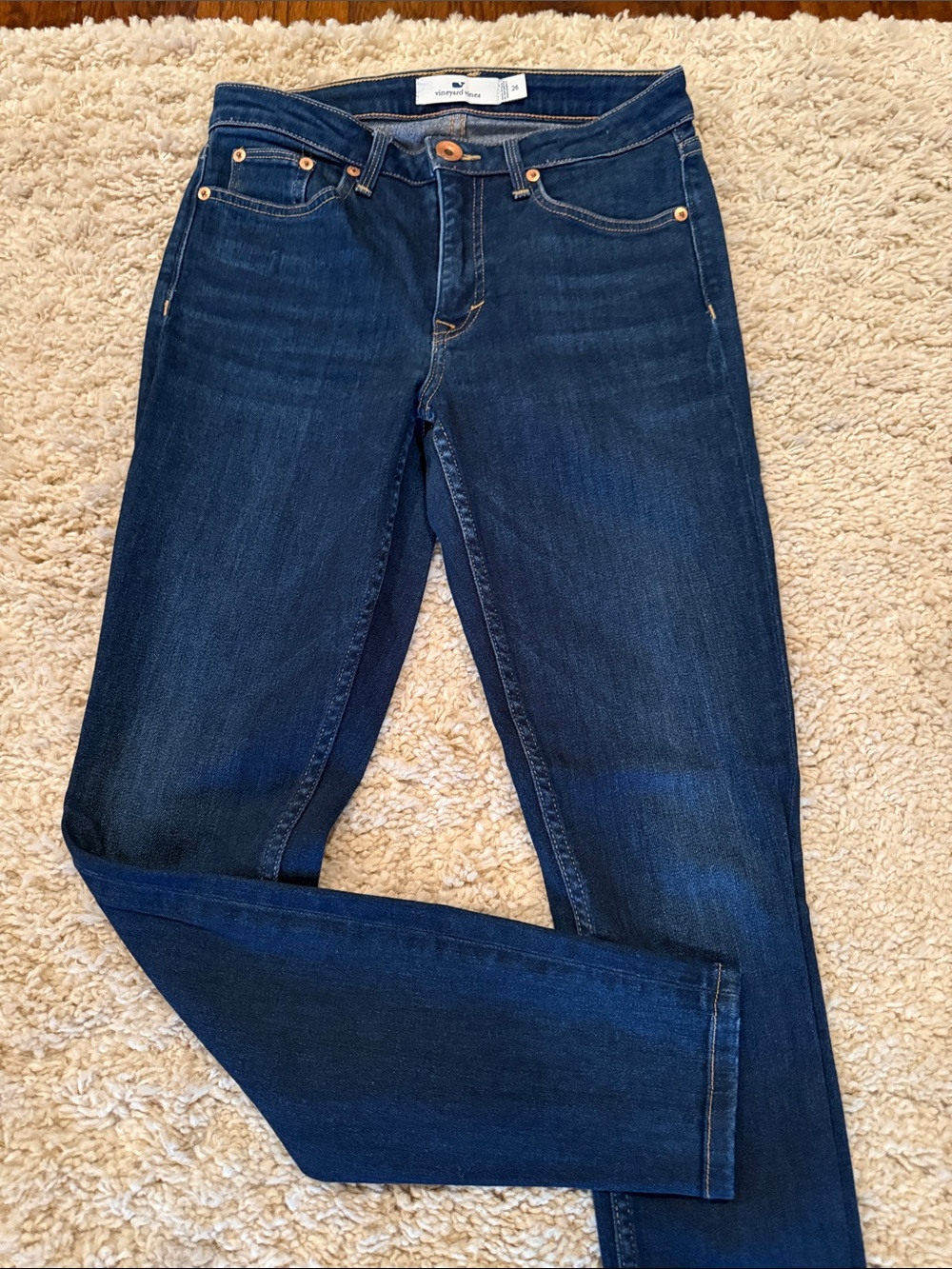 Vineyard Vines Women's Dark Blue Skinny Jeans